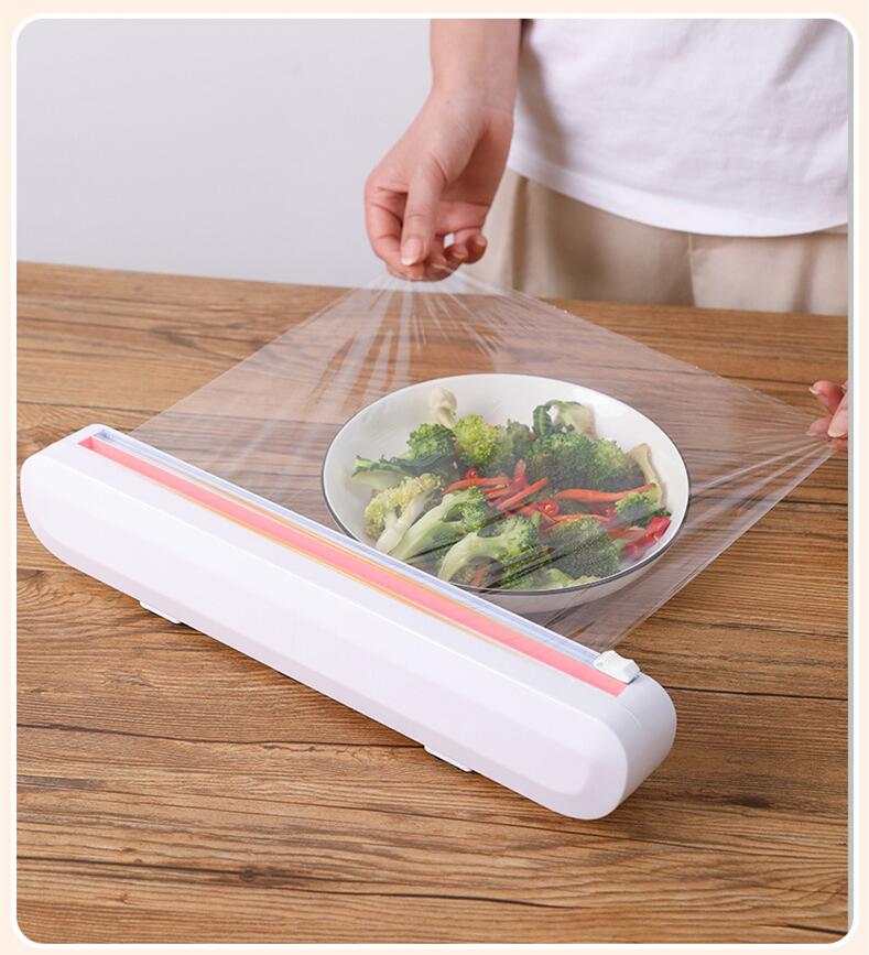 Professional Food Wrap Cutter Dispenser