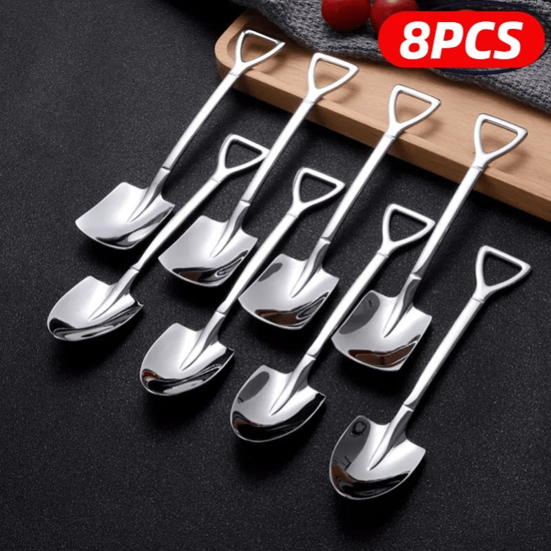 Shovel Spoons Stainless Steel Set