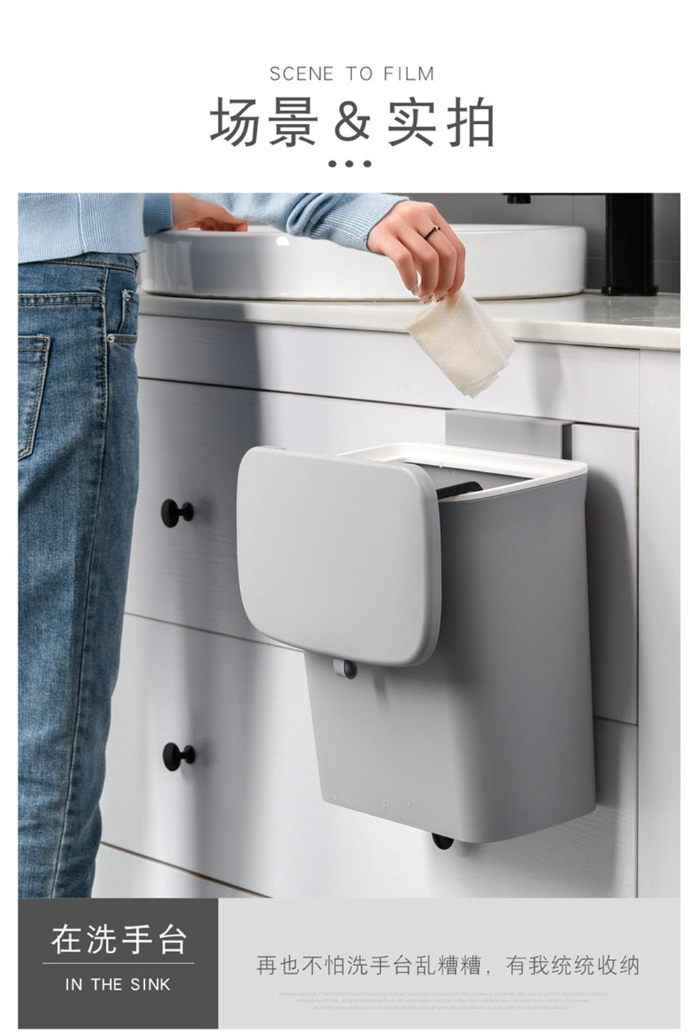 Kitchen Waste Garbage Trash Can