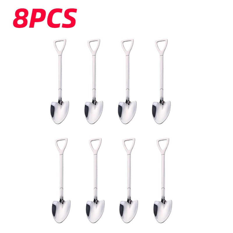 Shovel Spoons Stainless Steel Set