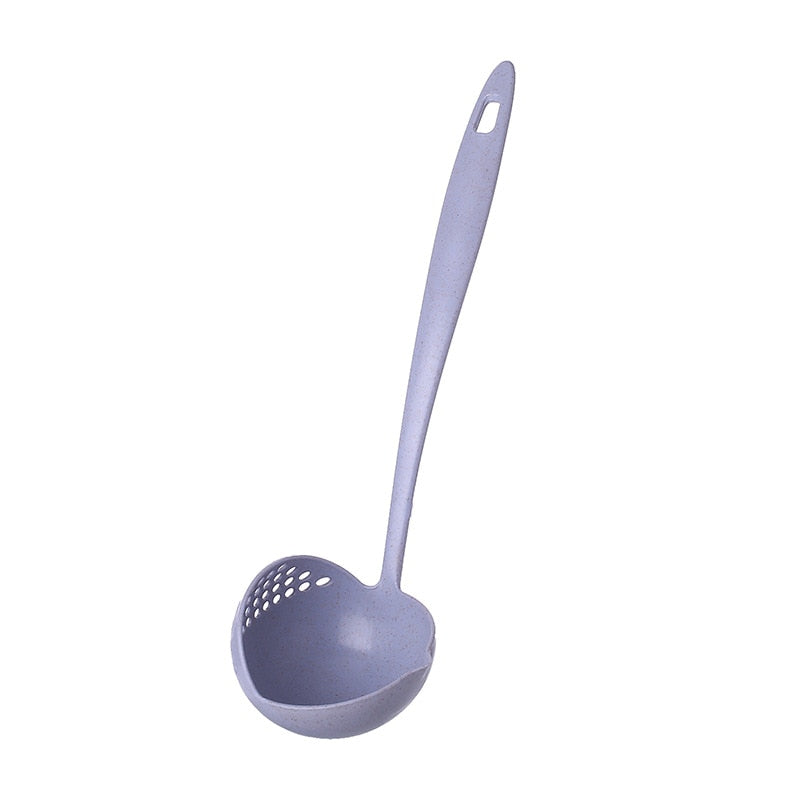 Long Handle Soup Spoon With Filter Strainer