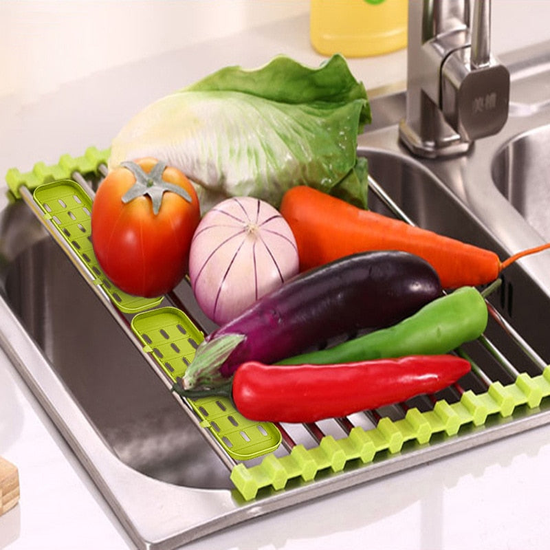 Foldable Rollable Dish Drying Rack