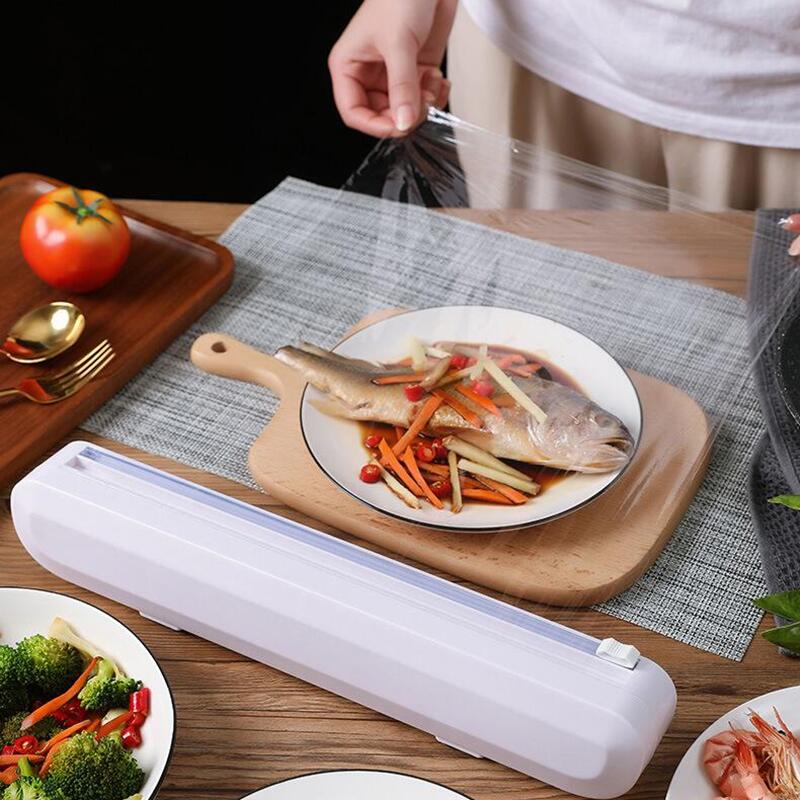 Professional Food Wrap Cutter Dispenser